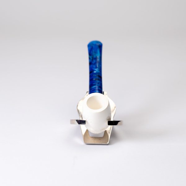Pipa Cigar Specialist Espuma de Mar lisa (azul) - Imagen 3