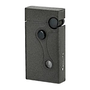 Encendedor Vector Elite con llama dual (Gris Crackle)